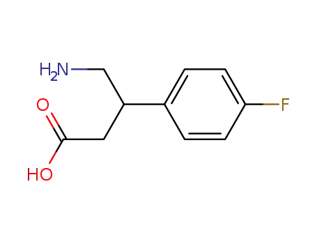 β-(p-fluorophenyl)-γ-aminobutyric acid
